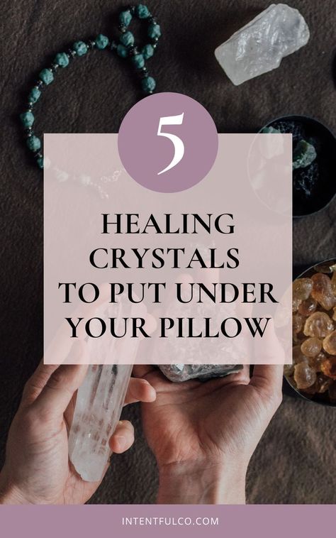 Crystals For Under Your Pillow, Crystals To Put Under Your Pillow, Crystal Meanings Charts, Energy Stones Crystal Healing, Healing Rituals, Positive Energy Crystals, Spiritual Connections, Higher Vibration, Crystal Healing Chart