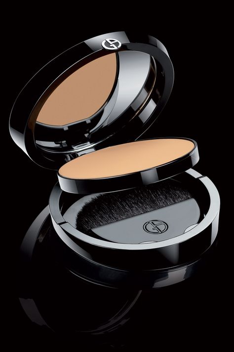 "Cream to powder compacts are great on almost all skin types because its quick and versatile and can look sheer if you apply with a damp makeup sponge or more opaque if simply layered," explains Barose. Try those that have hydrating ingredients, too, such as argan oil or vitamin E, if skin is on the dryer side. Giorgio Armani Maestro Fusion Makeup Compact, $59, giorgioarmanibeauty-usa.com.   - HarpersBAZAAR.com Makeup Compact, Dry Skin Problem, Compact Foundation, Makeup Powder, Face Products, Skincare And Makeup, Cream For Dry Skin, Armani Beauty, Flawless Face