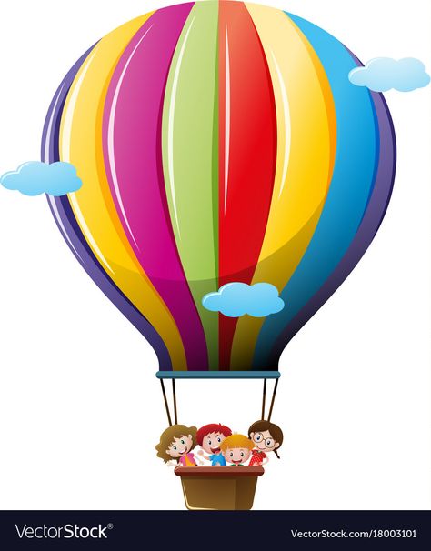 Balloon Vector, Balloon Illustration, Balloon Flowers, Colourful Balloons, Cartoon Images, Hot Air Balloon, Air Balloon, Hot Air, Png Images