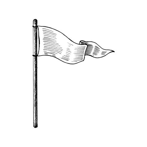 Hand drawn white flag | premium image by rawpixel.com Battle Standard, Flag Drawing, Draw Hands, Flag Tattoo, White Flag, Pennant Flag, Flag Vector, Hand Draw, Flag Logo