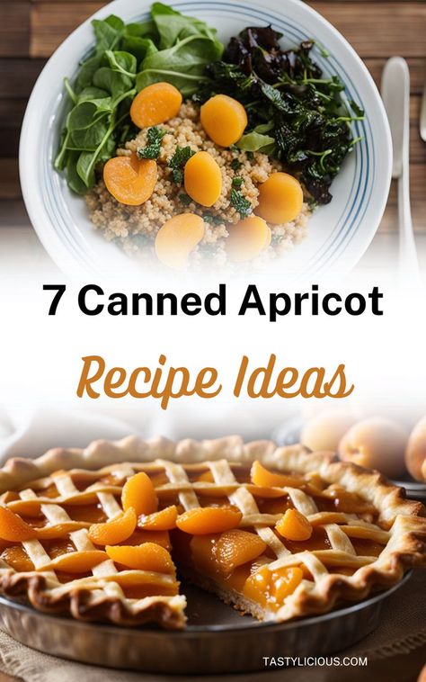 canned apricot recipe ideas what to cook with canned apricot best apricot recipe ideas low carb recipe ideas easy keto recipe ideas dinner ideas simple ingredients fall dinner ideas Canned Apricot Recipes, Canned Apricots, Recipe Ideas Dinner, Dinner Ideas Simple, Recipe Ideas Easy, Apricot Pie, Simple Treats, Apricot Recipes, Homemade Recipes Dessert