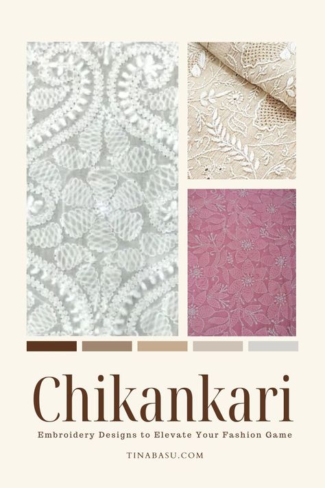 5 Chikankari Embroidery Designs to Elevate Your Fashion Game Lucknowi Chikankari Design, Chikankari Motifs Design, Chikankari Embroidery Motifs, Chikankari Embroidery, Fashion Illustration Sketches Dresses, Fashion Forecasting, Dress Design Patterns, Sketches Dresses, Computer Embroidery