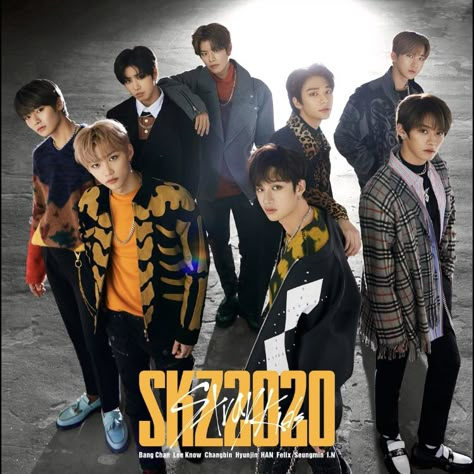 Skz2020 Album Cover, Kids Questions, Kids Mirrors, Japan Logo, Kpop Profiles, Chan Lee, Pop Posters, Pop Albums, Kids Icon