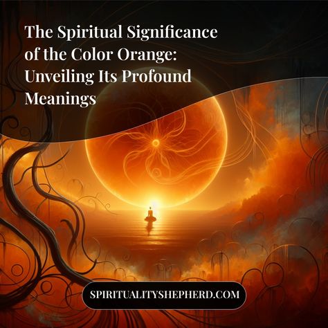 Struggling to understand the spiritual meanings behind the color orange? This vibrant guide simplifies the spiritual significance and energy ties of orange, offering a meaningful boost to your journey into spirituality. Make sure to save this pin for handy reference, adding a splash of enlightening color to your spiritual quest. Black Color Meaning, The Color Orange, Orange Candle, Dream Meanings, Color Meanings, Orange Sky, Wild Woman, Spiritual Meaning, Spiritual Connection