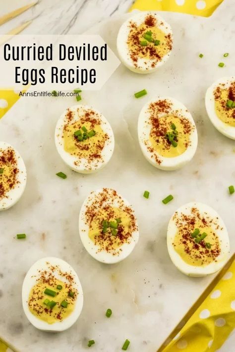 Deviled Eggs Recipe Best, Deviled Eggs Recipe Easy, Devilled Eggs Recipe Best, Devilled Eggs, Best Deviled Eggs, Deviled Eggs Easy, Bacon Deviled Eggs, Egg Curry, Easy Curry