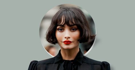 Bob For Oval Face, French Bob Oval Face Shape, Short French Bob Hairstyles, Bob No Fringe, Bob Cut For Oval Face, French Bob Haircut Oval Face, French Bob For Square Face, French Bob Square Face, French Bob Haircut Square Face