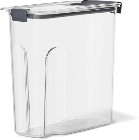 Rubbermaid Brilliance Cereal Food Storage Container with Flip Top Spout, Dishwasher Safe, Clear Rubbermaid Brilliance, Cereal Food, Cereal Storage, Cereal Containers, Airtight Storage, Airtight Food Storage, Food Storage Container, Airtight Food Storage Containers, Food Storage Containers Organization