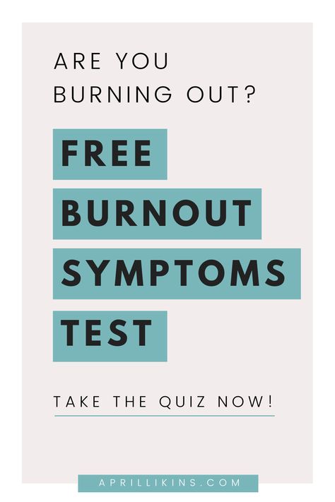 Are you burning out? Take our free test for burnout to know how burnout affects your health and what burnout feels like. Take our free burnout symptoms test to determine if you are experiencing burnout from expert stress management coach, April Likins. #burnout #destress #relaxing #stressmanagement #destresstips #stress #burnoutrecovery Burnout Symptoms Signs, Burn Out Symptoms, Burnout Signs, Burnout Symptoms, Work Burnout, Burnout Prevention, Burnout Quotes, Burnout Syndrome, Burnout Recovery