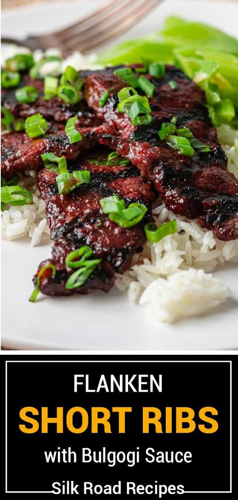 Flat Beef Short Ribs, Flanked Beef Short Ribs, Flanking Short Ribs, Short Ribs Appetizer, Pork Flanken Ribs Recipe, Flat Ribs Recipes, Beef Flank Short Rib Recipes, Beef Flanken Short Ribs Recipe, Flank Short Ribs Recipe