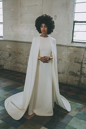 Solange Knowles Wedding, Solange Wedding, Celebrity Wedding Dresses, Maid Of Honour Dresses, Solange Knowles, Wedding Jumpsuit, Bridal Musings, Wedding Dress Pictures, Wedding Dresses Photos