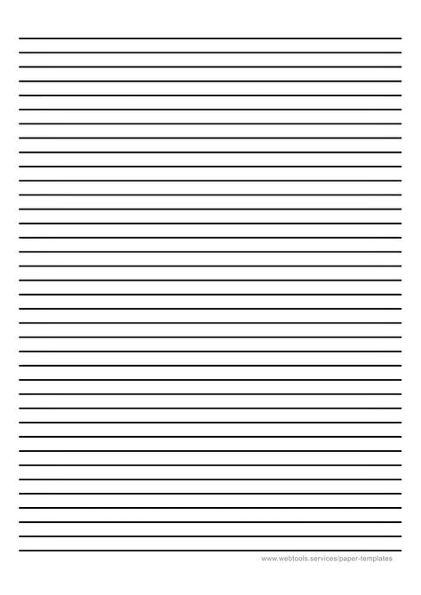 Ruled Papers | Webtools Paper Lines Free Printable, Notebook Lines Printable, Writing Lines Template, Ruled Paper Printable, Free Paper Templates, Paper For Notes, Paper Template Free, Printable Lined Paper, Ruled Paper