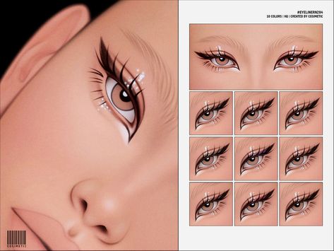 Makeup Sims 4 Cc Eyeliner, The Sims 4 Eyeliner Cc, Sims 4 Cc Makeup Patreon Eyeliner, Sims 4 Cc Eye Shadow, Sims Cc Eyeliner, Sims 4 Cc Eye Presets Shape, Sims 4 Cc Eyeliner Patreon, Sims4 Cc Eyebrows, Sims4 Eyeliner