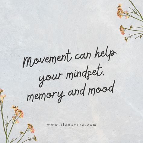 Movement is such an important part of well- being. This does not mean rigorous exercise, rather it means deliberate and intentional movement that feels jovful in vour body. When we move our bodies, we create momentum and change in our nervous system, breath, as well as our mental environment. In what ways do you like to move your body? Body Movement Quotes, Quotes About Movement, Movement Quotes Inspiration, Move Your Body Quotes, Movement Motivation, Movement Quotes, Manifest 2024, 2024 Manifestation, Walking Challenge