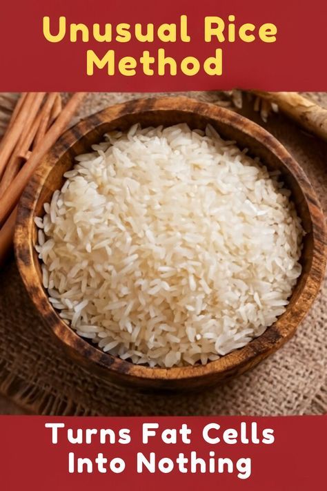 Turns Fat Cells to Nothing?! This Controversial "Rice Method" Claims to Melt Pounds While You Sleep #weightloss #healthychoices #nutrition #diet Rice Water Recipe, Rice Diet, Nutrition Science, Health Fitness Nutrition, Best Fat Burning Foods, Diet Culture, Too Good To Be True, Lose 50 Pounds, Fat Burning Foods