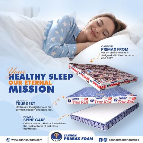 Our only objective is to help you provide the comfort you need by manufacturing the best quality mattress and foam for your use. Perfectly designed medicated mattresses for all our clients. For any product related queries/information. Contact us: 03367746295 Or visit our website: http://www.cannonfoam.com/ #dolphin #memoryfoam #matress #springmattress #memoryfoammattress #bedroom #homecomforts #productoftheday #modern #comfort #comfy #naptime #Pocketspringsystem #Healthylifestyle Mattress Ads Design, Mattress Creative Ads, Mattress Poster, Book Infographic, Spine Care, Happy Rakshabandhan, Christmas Ad, Social Media Design Inspiration, Comfort Mattress