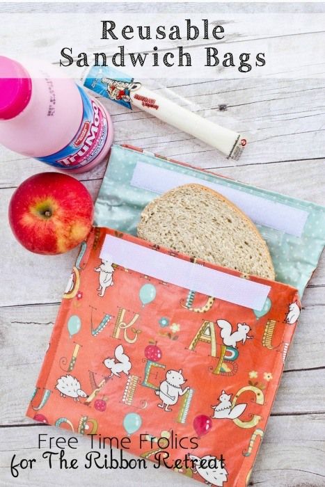 Diy Reusable Sandwich Bags, Reusable Snack Bags Tutorial, Sandwich Lunch, Reusable Sandwich Bags, Reusable Lunch Bags, Sandwich Bag, Reusable Snack Bag, Best Lunch Bags, Sac Lunch