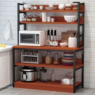 Kitchen Storage Stand, Kitchen Organizer Rack, Baker's Rack, Microwave Stand, Bakers Rack, Microwave In Kitchen, Kitchen Stand, Regal Design, Shelving Racks