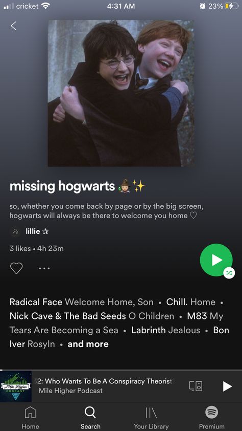 Spotify Playlist Harry Potter, Harry Potter Playlist, Song Recs, Rap Playlist, Very Potter Musical, Harry Potter Music, Throwback Songs, Playlist Spotify, Playlist Ideas