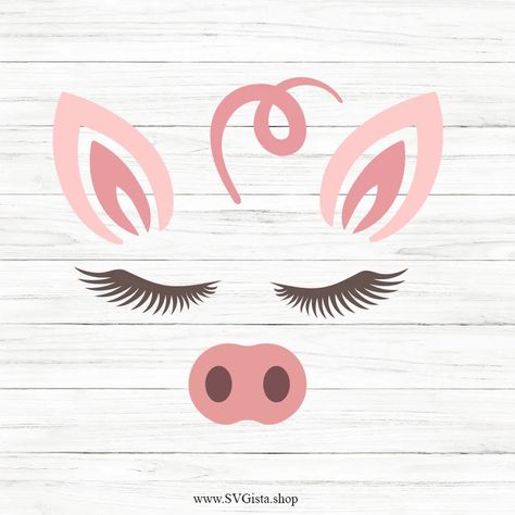 COMMERCIAL USE Pig Pig Face Pig Face Svg Svg Cut File | Etsy Greece Pig Svg, Antler Monogram, Pig Clipart, Farm Svg, Pig Face, Cute Pig, Faith Svg, Vinyl Shirts, Cute Pigs