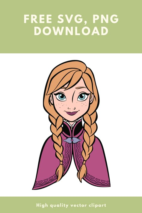 Free Frozen Svg Files For Cricut, Anna Svg Frozen, Svg Cartoon Characters, Elsa Svg Free, Disney Princess Svg Free, Frozen Svg Free, Disney Family Vacation Svg, Frozen Cricut, Frozen Png