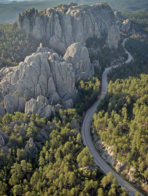 Needles Highway, South Dakota Needles Highway, South Dakota Vacation, Black Hills South Dakota, Sylvan Lake, Road Trip Planner, Custer State Park, Trip Planner, Rapid City, Scenic Byway