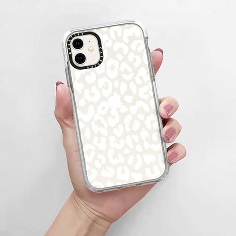 White Transparent Leopard Animal Print – CASETiFY White Cheetah Print Phone Case, Preppy Iphone 12 Case, Preppy Iphone 11 Case, Phone Cases For White Phone, Casify Phone Case Aesthetic, Casify Phone Cases, Casify Case, Cute Casetify Cases, Cute Iphone 11 Cases