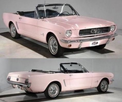 Pink Car Decor, Pink Steering Wheel, Car Decor Ideas, Mustang Cabriolet, Convertible Mustang, Pink Mustang, Pink Steering Wheel Cover, 1965 Ford Mustang, Job 3