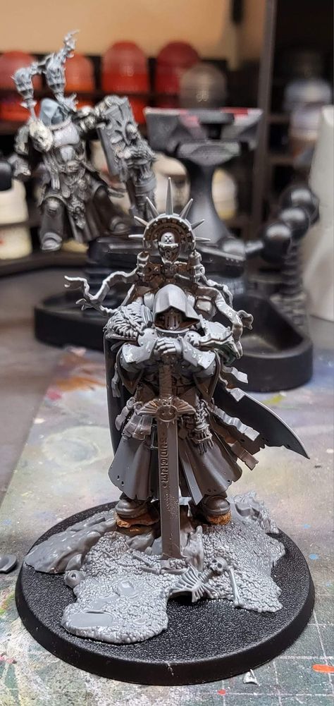 Dark Angels Kitbash, Grim Dark 40k, Dark Angels Conversion, Space Marine Kitbash, Custodes Conversion, 40k Fallen, Kitbash 40k, Ordo Malleus, 40k Kitbash