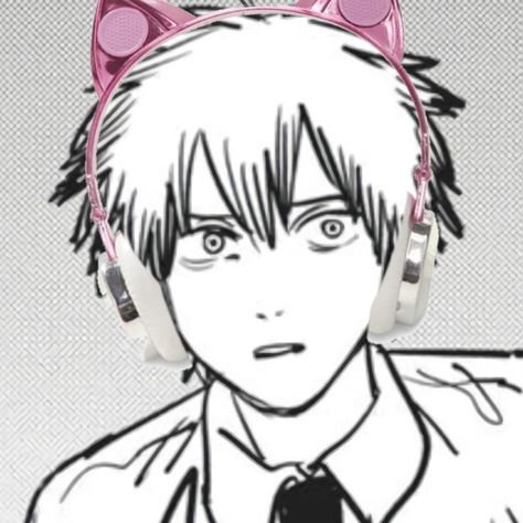 Denji Chainsaw Man Icon Pfp, Denji Reaction Pic, Chainsaw Man Pfp Denji, Denji With Glasses, Denji Blushing, Denji Pfp Manga, Denji Chainsaw Man Pfp, Chainsawman Characters, Denji Hayakawa