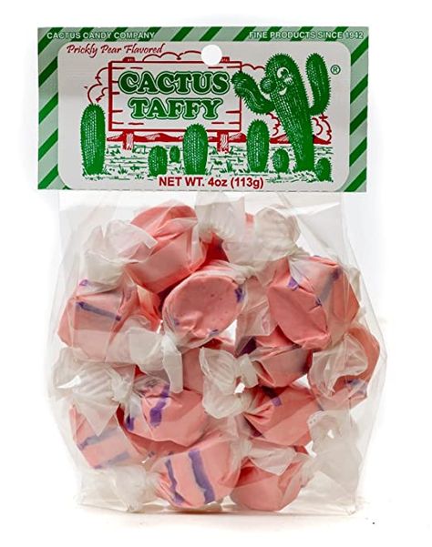 Cactus Candy, Cactus Pears, Taffy Candy, Frozen Fruits, Candy Companies, Prickly Pear Cactus, Taffy, Prickly Pear, Food Items