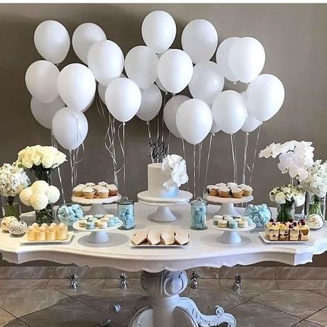 Cute. Boy Baptism PartyBaptism Party FavorsBaptism ... Baptism Party Boy, Baptism Party Decorations, Christening Decorations, Idee Babyshower, Baptism Decorations, Christening Party, Baby Boy Baptism, Baby Dedication, Baby Baptism