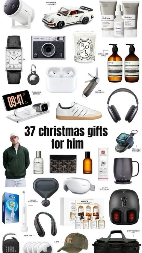 Gifts Under $25 For Him, Best Christmas Gifts For Guys, Boyfriend Xmas Gifts, Gifts For Boyfriend Expensive, Christmas Stockings Gift Ideas, Gift Idea Christmas, Men's Christmas Gifts, Mens Bday Gift Ideas, Mens Xmas Gift Ideas