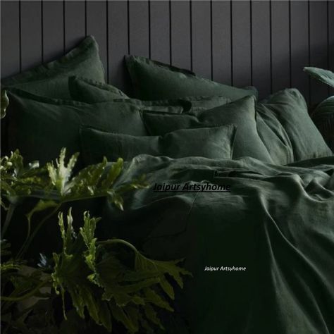 Unique Duvet Covers, Green Duvet Cover, Green Bedding Set, Green Duvet, Green Duvet Covers, Green Bedding, Cotton Bedding Sets, Boho Bedding, Bed Sets