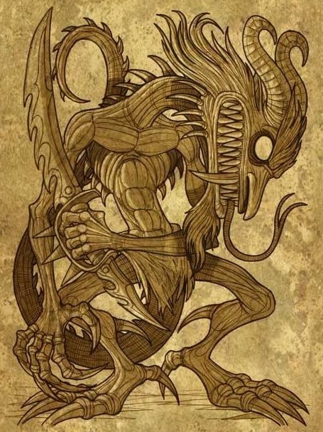 Alastor | The Demonic Paradise Wiki | FANDOM powered by Wikia Tattoos Infinity, Myths & Monsters, Ars Goetia, Female Demons, Arte Alien, Aleister Crowley, Cthulhu Mythos, Occult Art, Demon Art