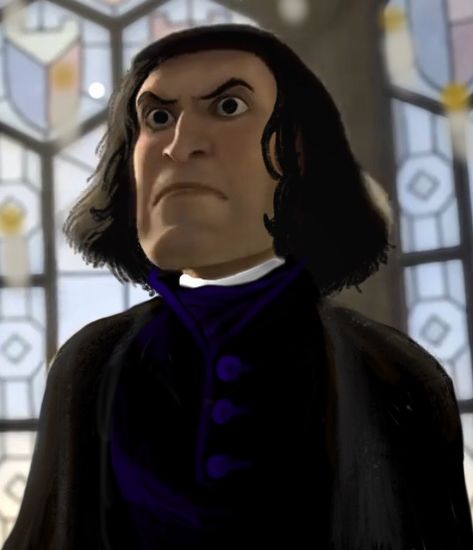 My mother said Lord Farquaad looked like Snape, so... I did this. Lord Farquaad Fanart, Lord Farquaad, Shrek, My Mother, Harry Potter, Honey, Hair Cuts, Fan Art, Lifestyle