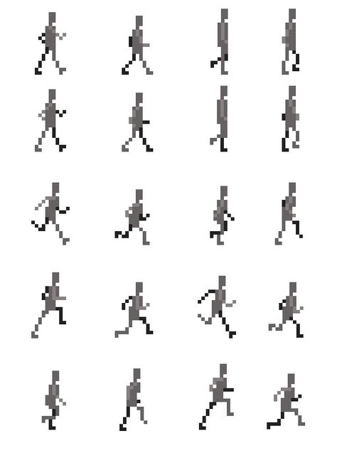 8 Bit Sprite Sheet, 2d Character Sprite Sheet, Pixel Art Sprite Sheet, Sprite Sheet Character, Sprite Sheet Animation, Pixel Character Sprite, Sprite Template, Character Sprite Sheet, Pixel Art Animation