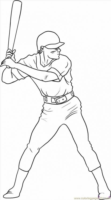 Baseball Coloring Pages Baseball Coloring Pages, Baseball Drawings, Printable Baseball, Bat Coloring Pages, Football Coloring Pages, Sports Coloring Pages, Boy Coloring, Coloring Page Ideas, Vinyl Wall Art Decals