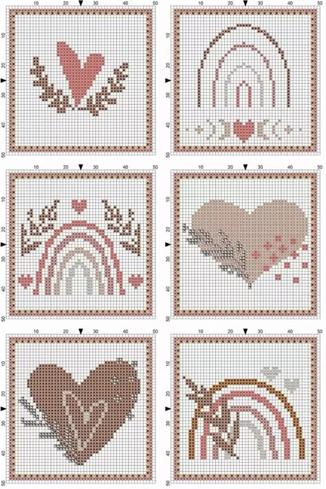 One Colour Cross Stitch Patterns, Cross Stitch Patterns Rainbow, New Baby Cross Stitch Patterns Free, Nursery Cross Stitch Patterns Free, Cross Stitch Card Patterns Free, Valentines Cross Stitch Patterns Free, Rainbow Cross Stitch Pattern Free, Cute Cross Stitch Patterns Easy, Cross Stitch Cards Patterns