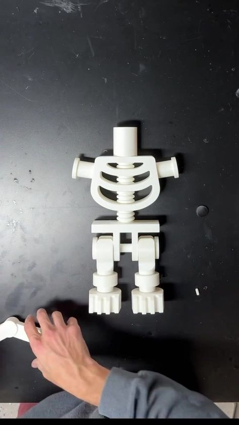 461K views · 10K reactions | One of my favorite parts of 3D printing is making my own decorations. I’ve been a Lego fan all my life, and when I found this 10x scale Lego skeleton on... | By Starbond Adhesives | Facebook Lego Skeleton, My Favorite Part, Skeleton, 3d Printing, My Life, Lego, My Favorite, Fan, Halloween