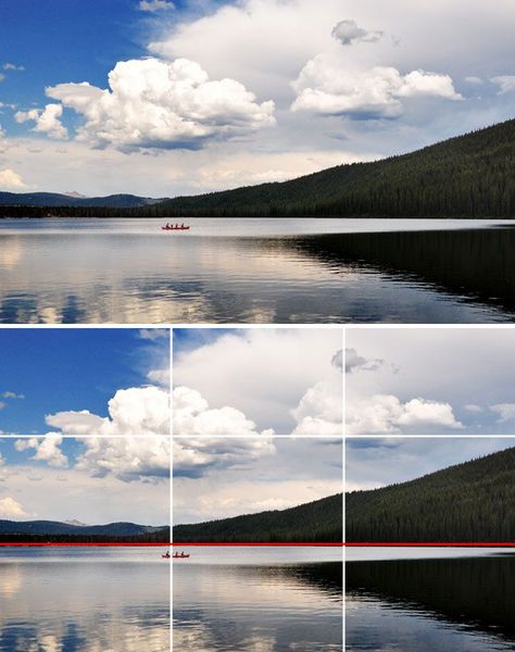 Thirds Photography, Photography Composition Rules, Rule Of Thirds Photography, Blank Picture, The Rule Of Thirds, Photography Rules, Manual Photography, Photography Simple, Improve Photography