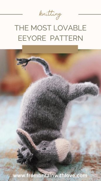 Bring the Hundred Acre Wood to life with these adorable Winnie the Pooh knitting patterns! 🎉 Knit your own Eeyore, Piglet, and Pooh Bear-inspired Honey Bear with these charming digital PDF patterns from Claire Garland (aka dot pebbles knits). You'll soon be in love with these adorable creations. 🐾 Click through to get your digital patterns today and get knitting! Eeyore Sewing Pattern, Knit Christmas Gifts Free Patterns, Cute Stuffed Animal Patterns, Knit Christmas Patterns, Flat Knitted Toys Free Patterns, Winnie The Pooh Knitting Patterns, Winnie The Pooh Knitting Patterns Free, Knitted Stuffed Animals Patterns Free, Fun Knitting Patterns