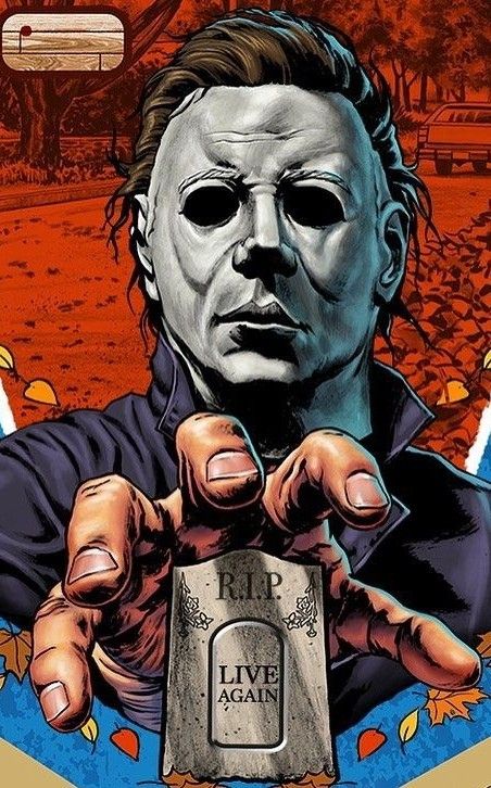 Michael Myers Painting Easy, Michael Myers Drawing, Michael Meyers Halloween, Halloween Live Wallpaper, Michael Meyers, Michael Myers Art, Horror Tattoos, John Carpenter Halloween, Tattoo Reference