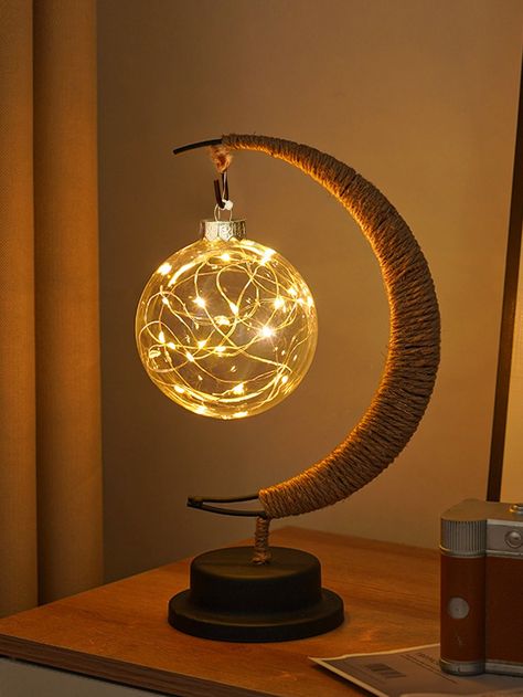 Galaxy Lamp, Lamp Aesthetic, Moon Table, Hiasan Bilik Tidur, Lamp 3d, Lamp Hanging, Light Room, Glas Art, Night Light Kids