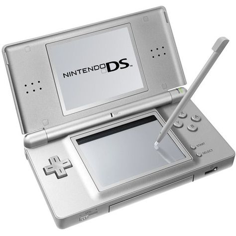 Nintendo DS (2004) Spn Shifting, Nintendo Ds Aesthetic, Gadgets Aesthetic, Ds Nintendo, Old Nintendo, 00s Aesthetic, Nintendo Dsi, Diy Flower Crown, Nintendo Ds Lite