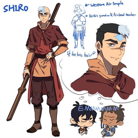 The Last Airbender Characters, Voltron Funny, Klance Comics, The Last Avatar, Naruto Oc Characters, Avatar Cartoon, Form Voltron, Avatar Fan Art, Voltron Fanart