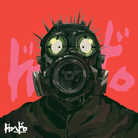 Caiman Dorohedoro, Shin Dorohedoro, Top 10, Mask, Green, Anime, Caiman