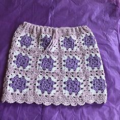 Crochet Granny Square Skirt Free Pattern, Granny Square Skirt Pattern Free, Crochet Mini Skirt Pattern, Crochet Granny Square Skirt, Mini Skirt Crochet, Granny Square Skirt, Square Skirt, Crochet Mini Skirt, Clothes Skirts