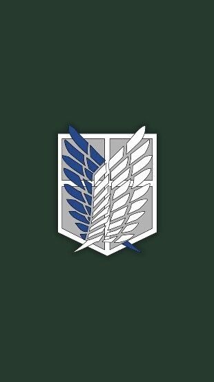 Attack On Titan Symbol, Survey Corps Logo, Attack On Titan Wallpaper, Titan Wallpaper, Anime Logo, Aot Wallpaper, L Wallpaper, Oc Manga, Attack On Titan Aesthetic