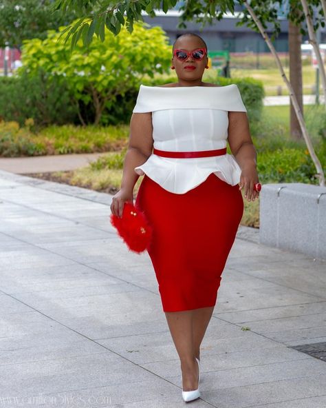 Work Wear Inspiration For Big, Bold, Beautiful Women Big Mama, Look Plus Size, Fashion Petite, Unique Dress, Girl Closet, Big Girl Fashion, Body Confidence, Plus Size Models, African Design Dresses