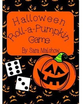 A great game for number recognition on a die, a buddy class activity, or simply a great filler for a Halloween celebration. We also use this in my class during our social skills class to promote partner work. To play: Students simply roll a die to see which part of a pumpkin they get to draw. Pumpkin Dice Game, Halloween Class Party Games, Fall Festival Games, Parts Of A Pumpkin, Halloween Class Party, Halloween Science, Class Activity, Fun Halloween Crafts, Halloween Arts And Crafts